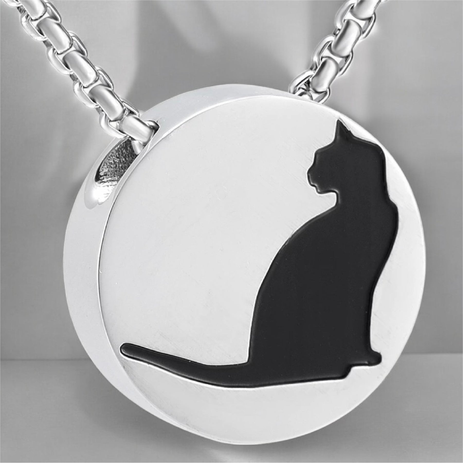 Collar de Gatito para Cenizas de Mascotas